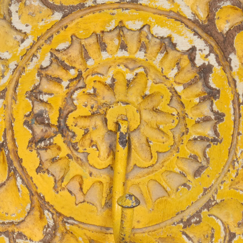 Handcrafted Rajasthani Wooden Wall Hook – Functional Art