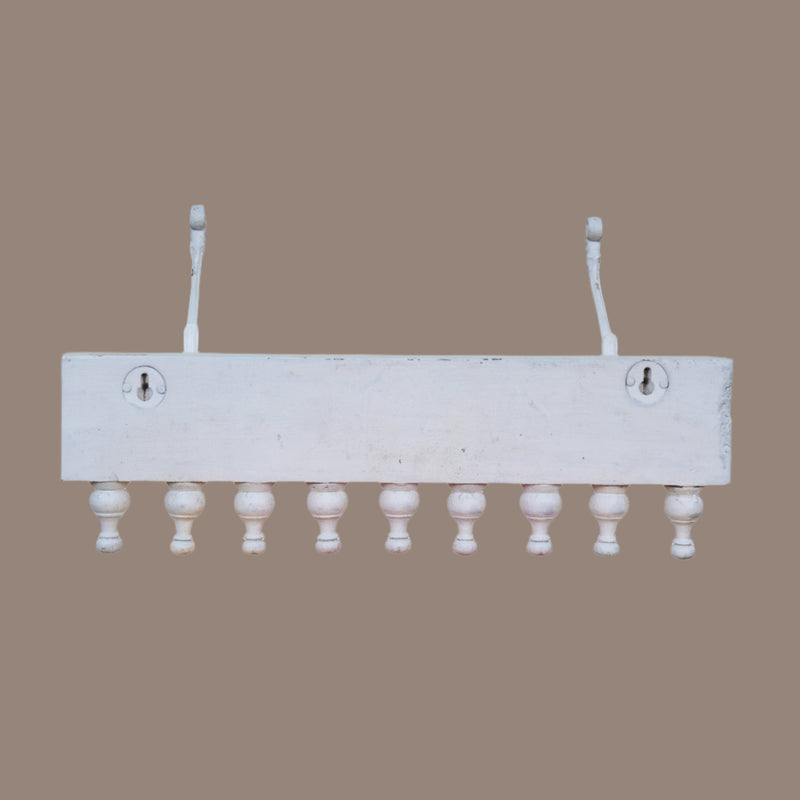 Handcrafted Wooden Wall Hooks – Colorful & Functional Decor