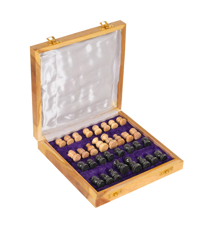 Handcrafted Marble & Wood Chess Set | An Indian Legacy of Skill and Play