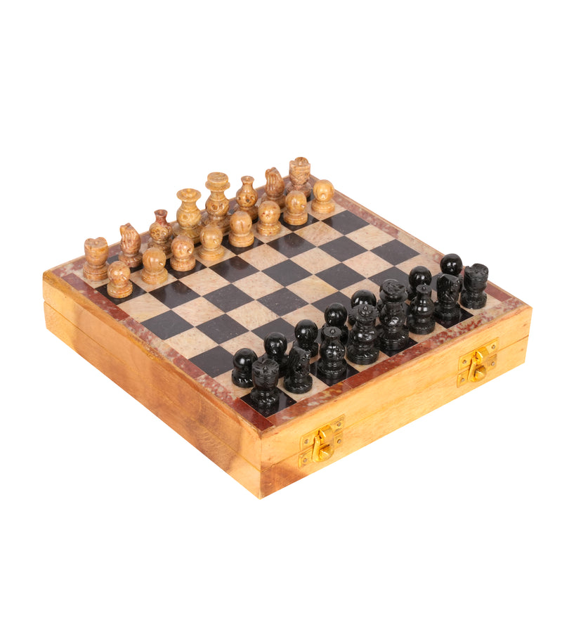 Handcrafted Marble & Wood Chess Set | An Indian Legacy of Skill and Play