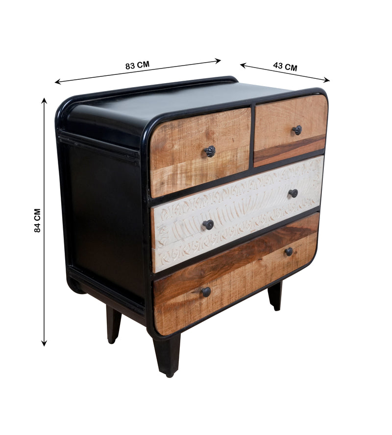 Industrial Style Chest of Drawers - Modern Storage Solution