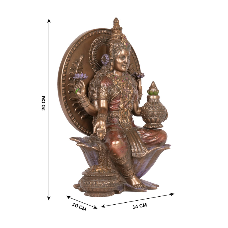Handcrafted Goddess Laxmi Deity Figurine