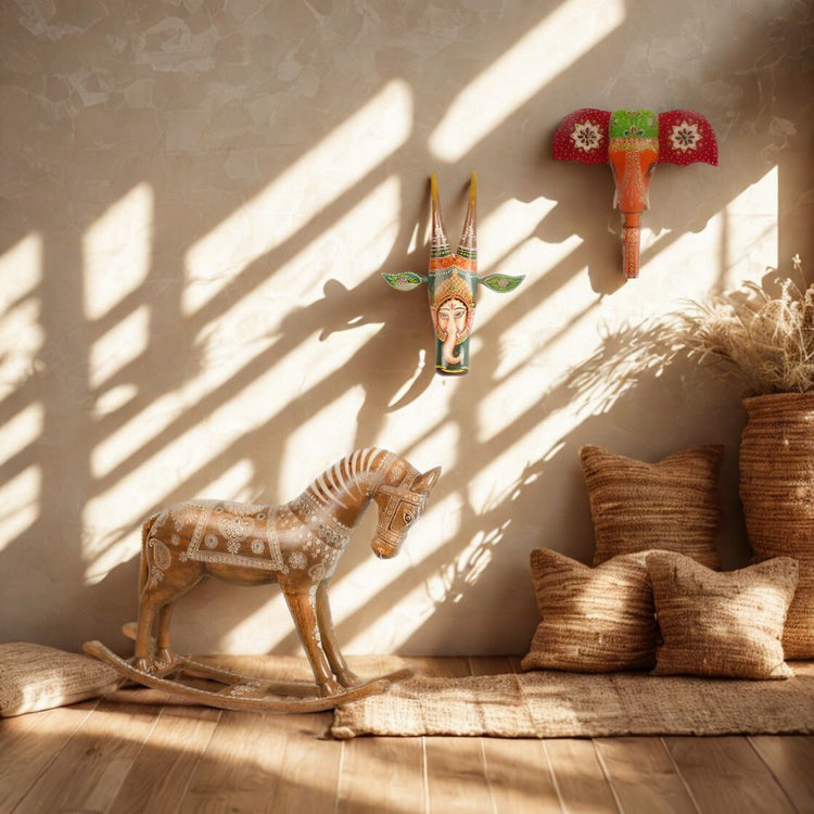 Wooden Handpainted Decor