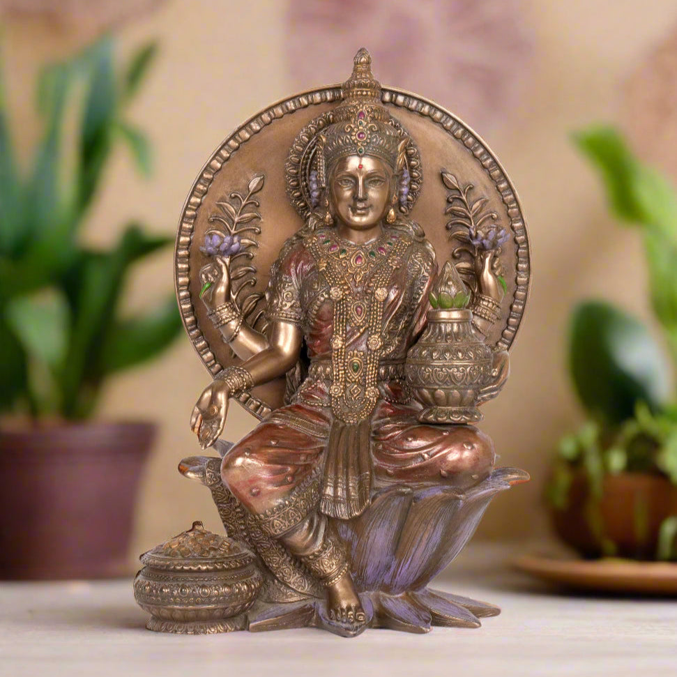 Handcrafted Goddess Laxmi Deity Figurine
