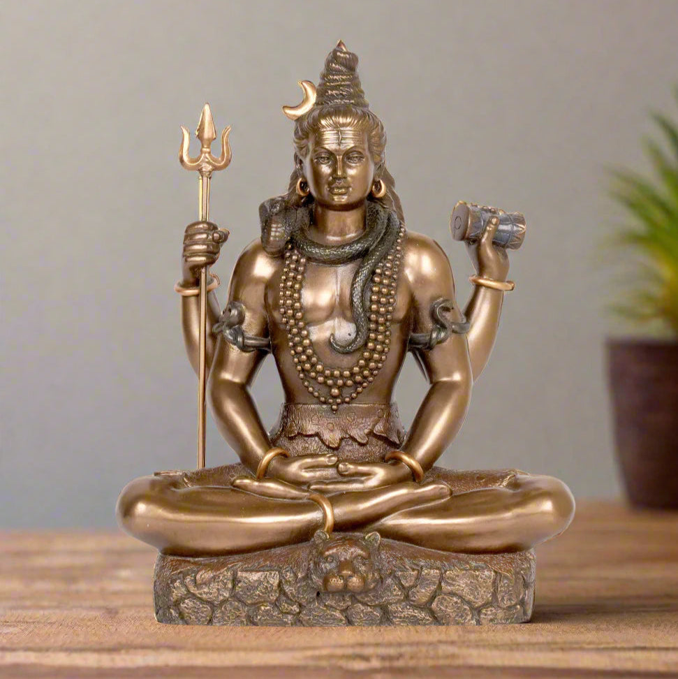 Handcrafted Lord Shiva Figurine – Spiritual and Sacred Decor