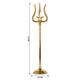 Handcrafted Brass Trishul with Stand | Lord Shiva Trident