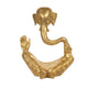 Handcrafted Abstract Brass Ganesha Idol | Contemporary Minimalist Vinayaka