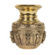 Handcrafted Brass Dashavatar Kalash | Vishnu Ten Avatars Sacred Urn