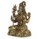 Handcrafted Brass Lord Shiva Statue | Meditating Mahadev Trishul Idol
