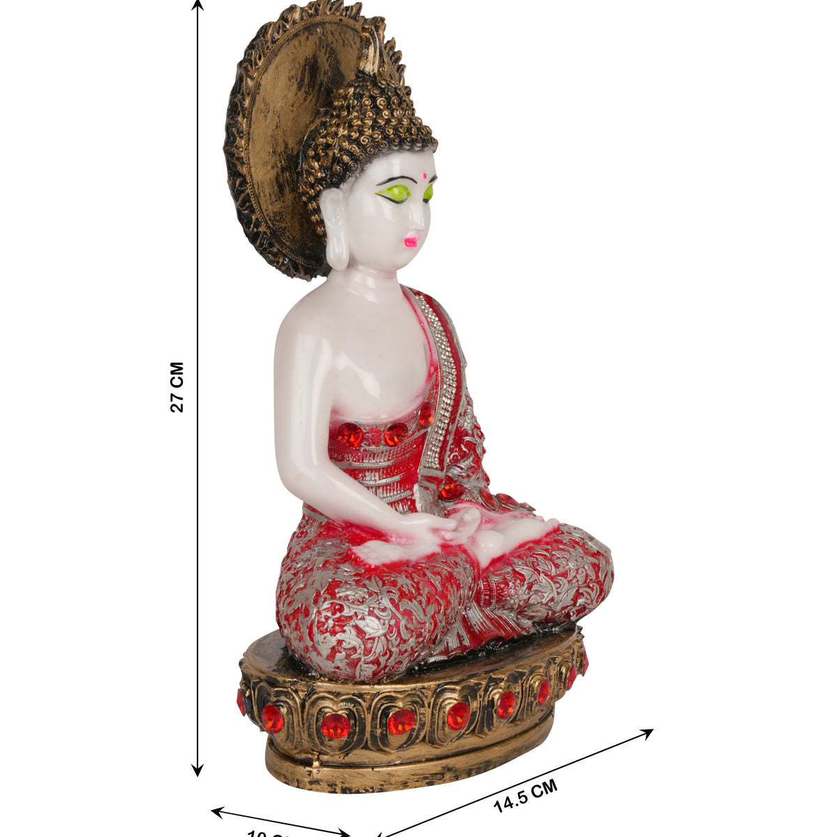 Timeless Serenity: Handcrafted Meditating Buddha Statue