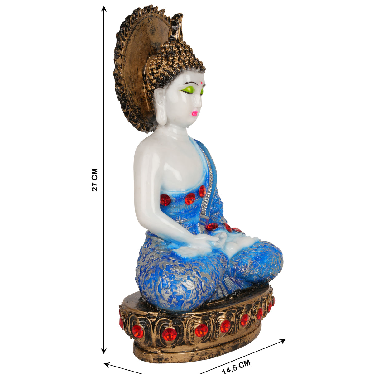 Timeless Serenity: Handcrafted Meditating Buddha Statue