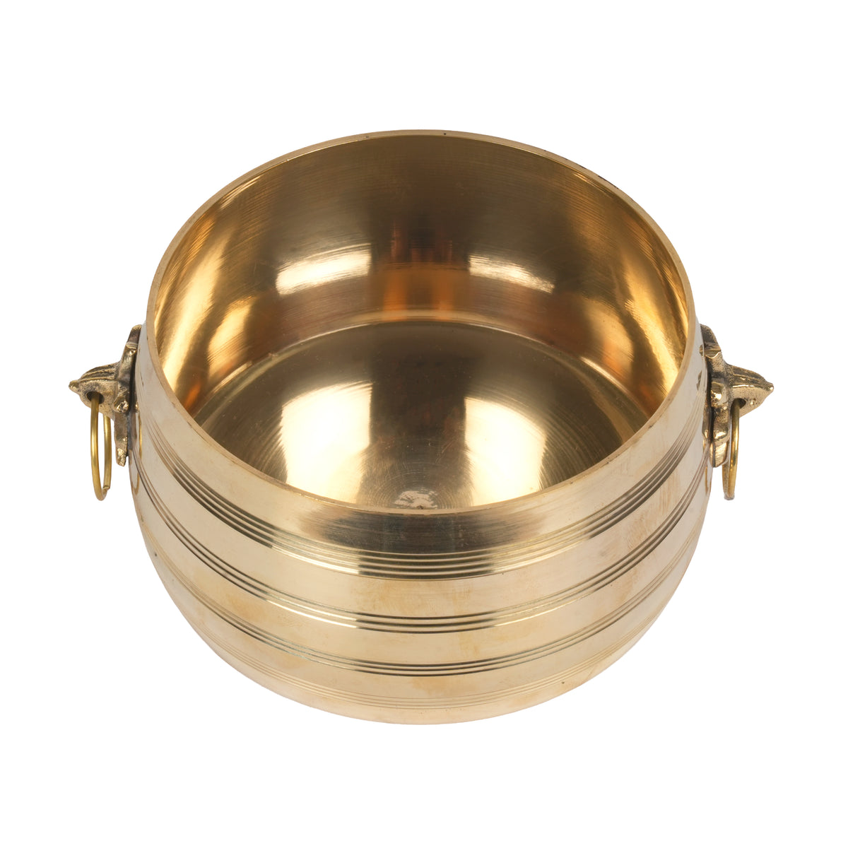 Handcrafted Traditional Brass Para Vessel | Floating Flower Urli Urn Bowl