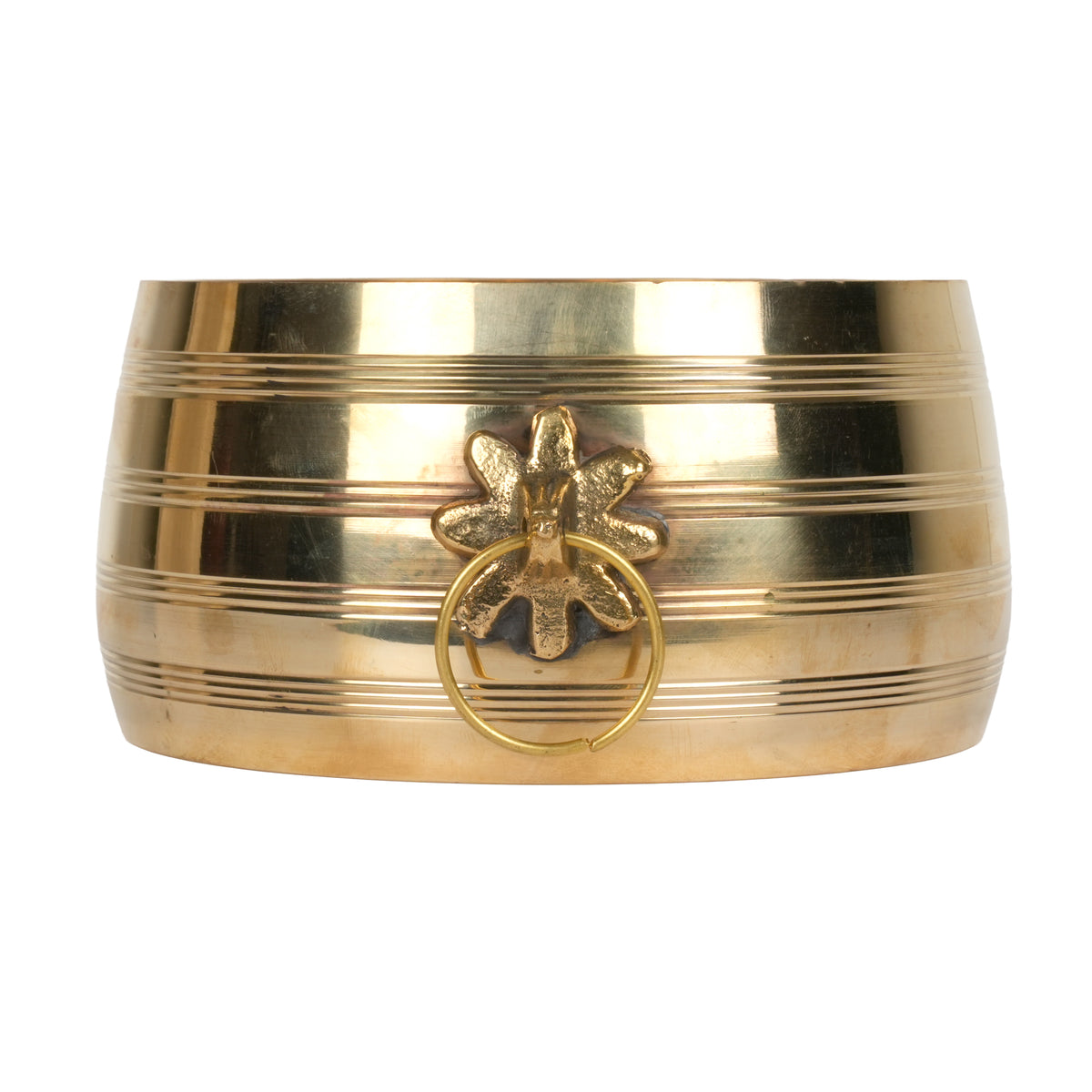 Handcrafted Traditional Brass Para Vessel | Floating Flower Urli Urn Bowl