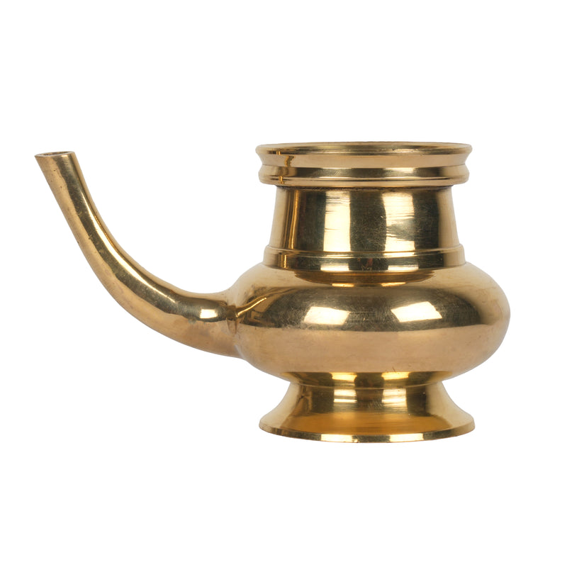 Handcrafted Traditional Brass Kindi Vessel | Elegant Spouted Water Pourer