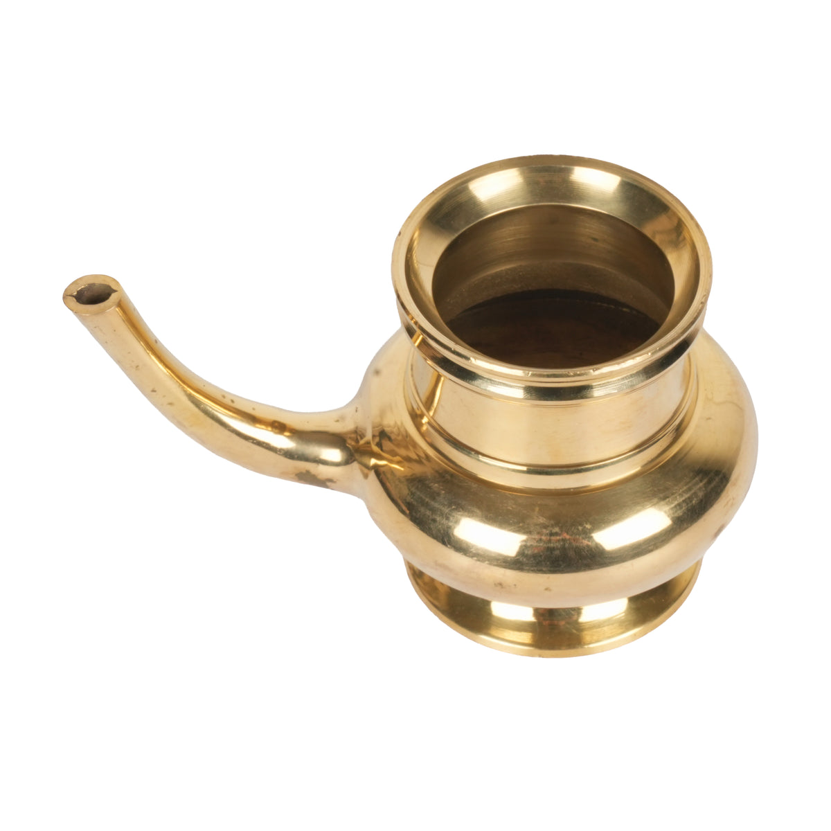 Handcrafted Traditional Brass Kindi Vessel | Elegant Spouted Water Pourer
