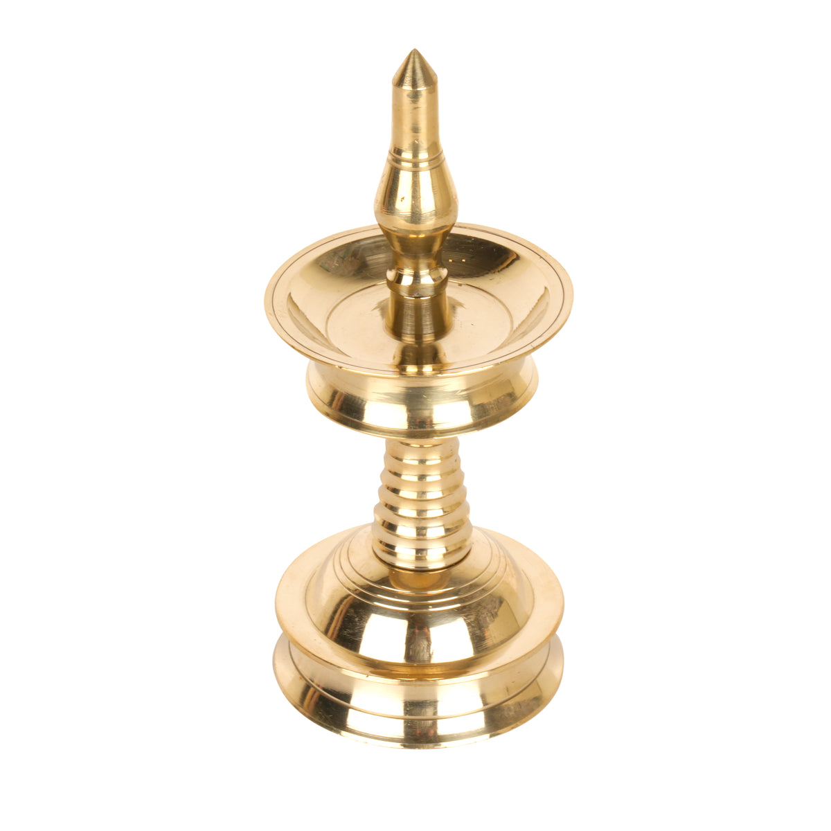 Handcrafted Bronze Oil Lamp Traditional Indian Deepam