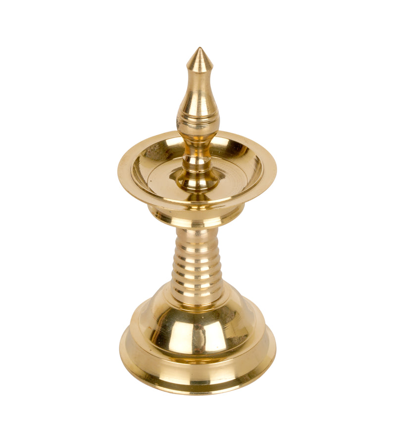 Handcrafted Bronze Oil Lamp Traditional Indian Deepam