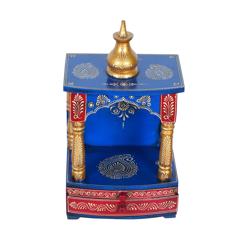 Wooden Emboss Mandir 16"