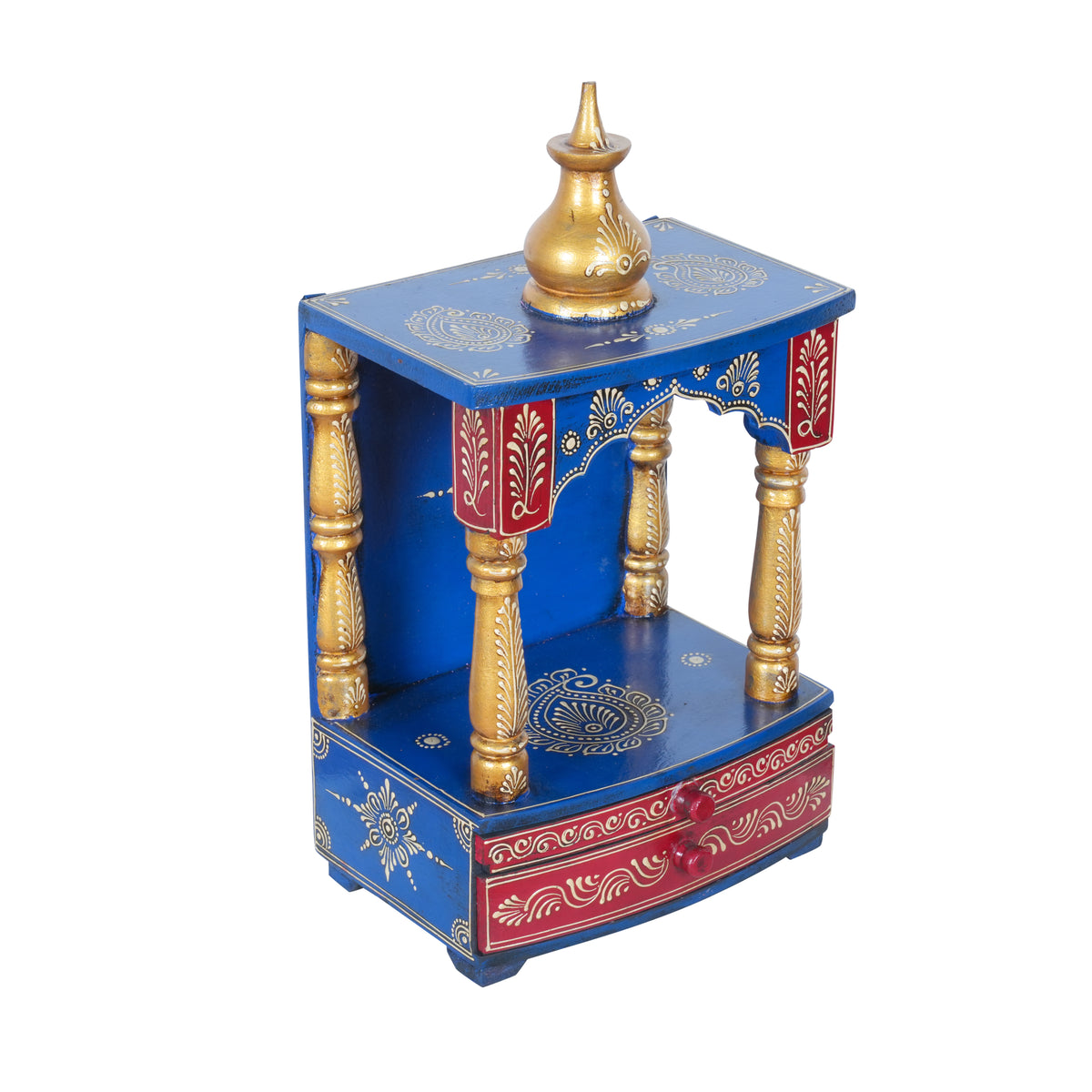 Wooden Emboss Mandir 16"