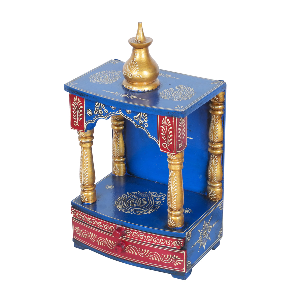 Wooden Emboss Mandir 16"