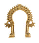 Petite Brass Prabhavali with Lotus & Ornate Motifs