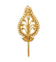 Handcrafted Brass Leaf Wall Hook