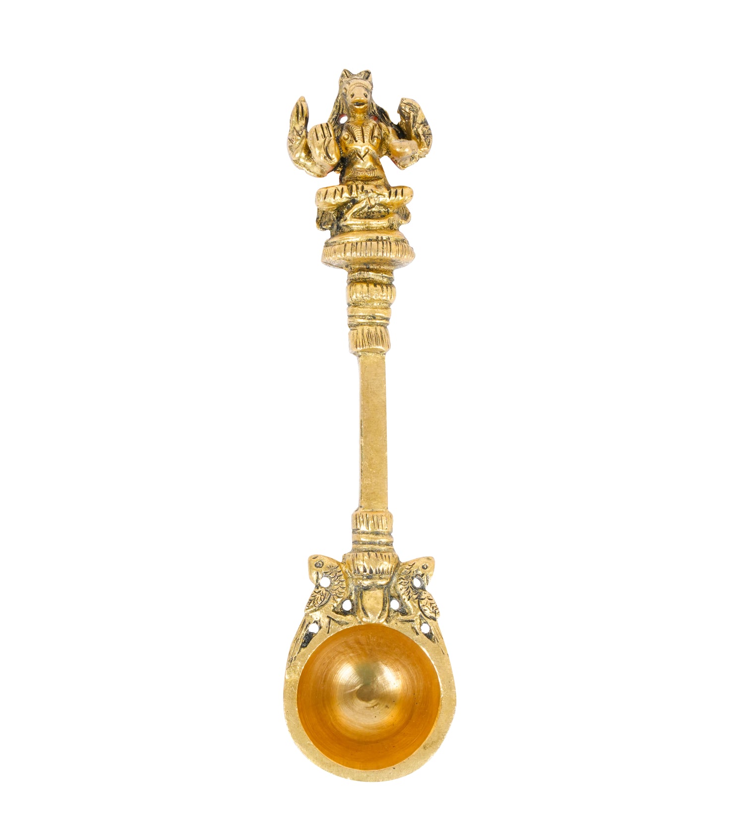 Ornate Brass Ritual Spoons – Heritage in Every Scoop