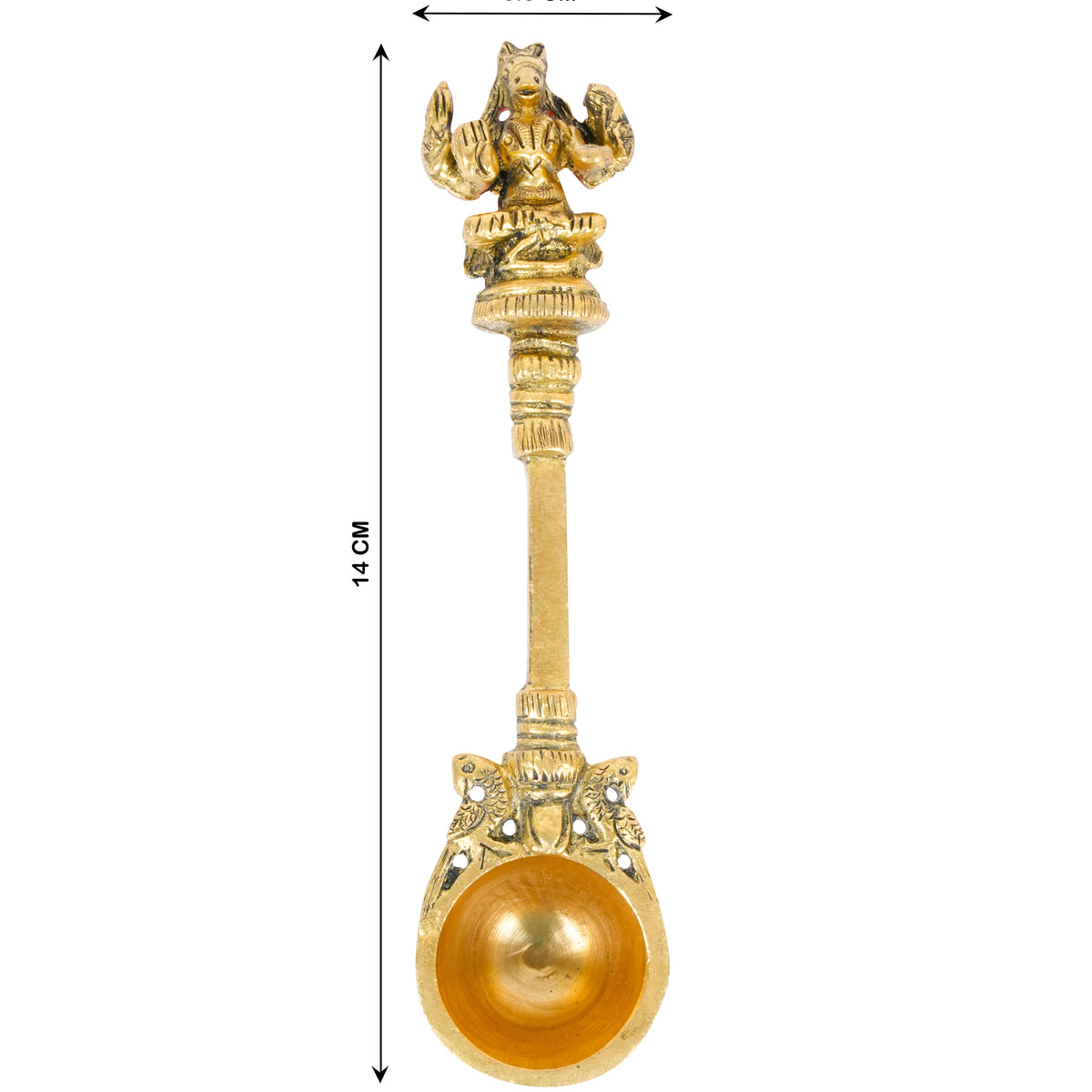 Ornate Brass Ritual Spoons – Heritage in Every Scoop