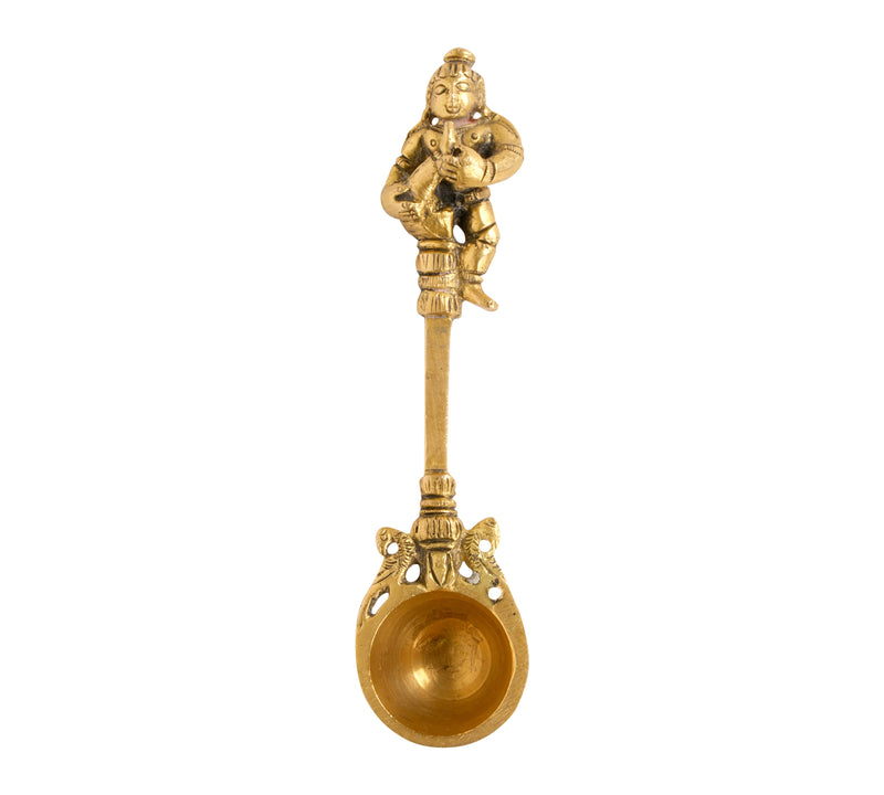 Ornate Brass Ritual Spoons – Heritage in Every Scoop