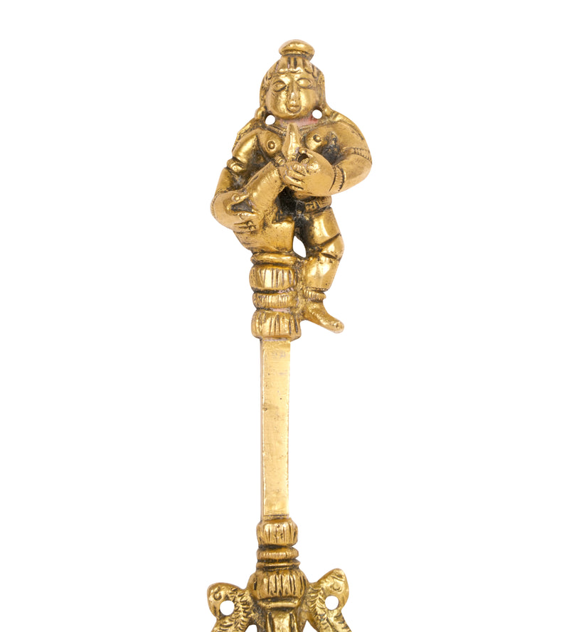 Ornate Brass Ritual Spoons – Heritage in Every Scoop