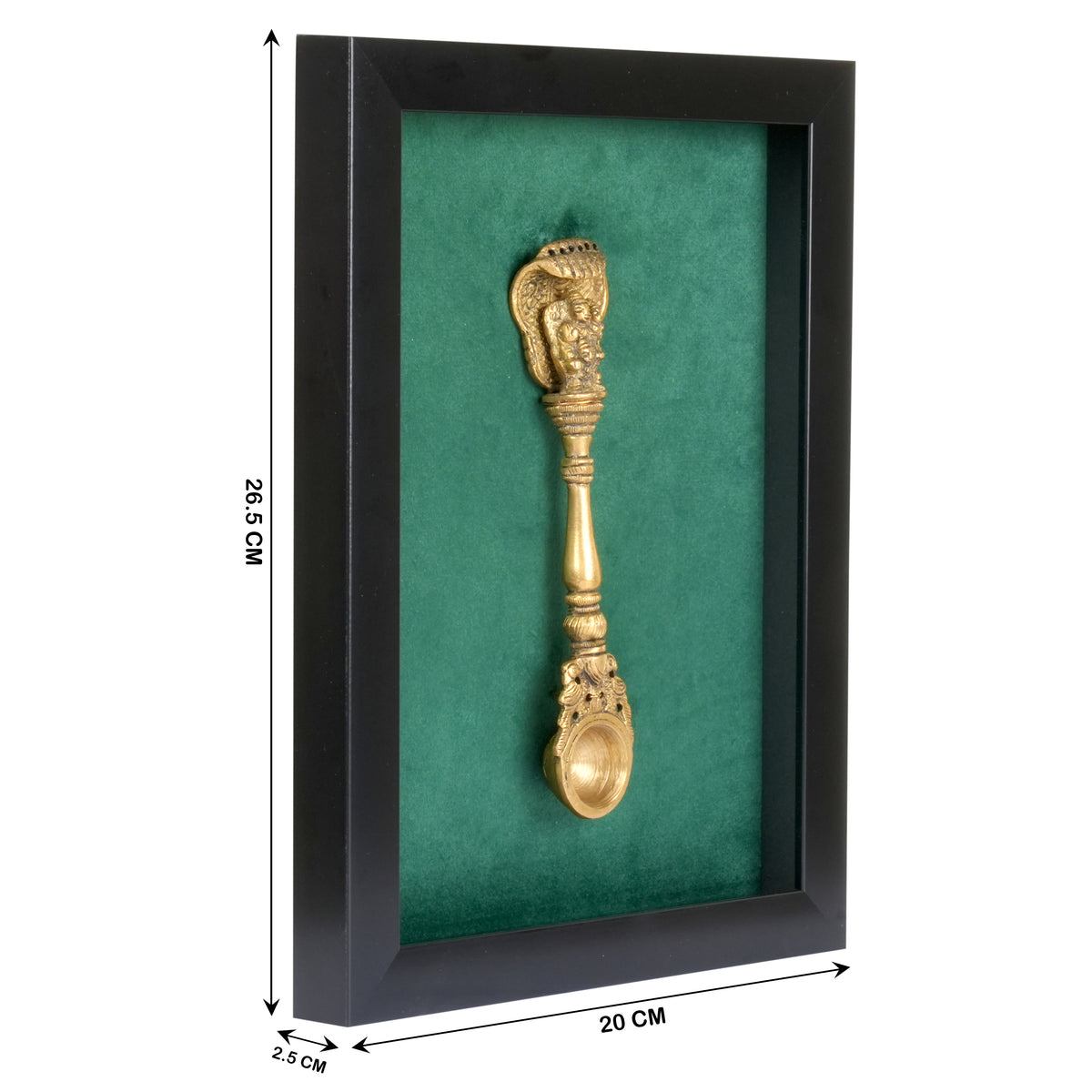 Handcrafted Moradabad Brass Vishnu Parivar Ritual Wall Art