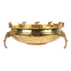 Handcrafted Traditional Brass Royal Elephant Urli | Procession Rim Floating Flower Bowl