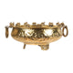 Handcrafted Traditional Brass Royal Elephant Urli | Procession Rim Floating Flower Bowl