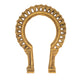 Handcrafted Traditional Brass Prabhavali Frame | Standalone Deity Halo Arch