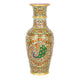 Peacock's Canvas: Hand-Painted Marble Wall Vase | Rajasthani Floral Art Decor