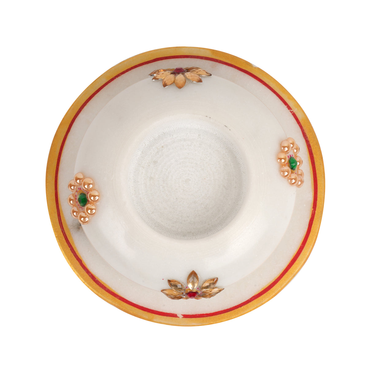 Handcrafted Marble Candle Holder – Traditional Rajasthani Design