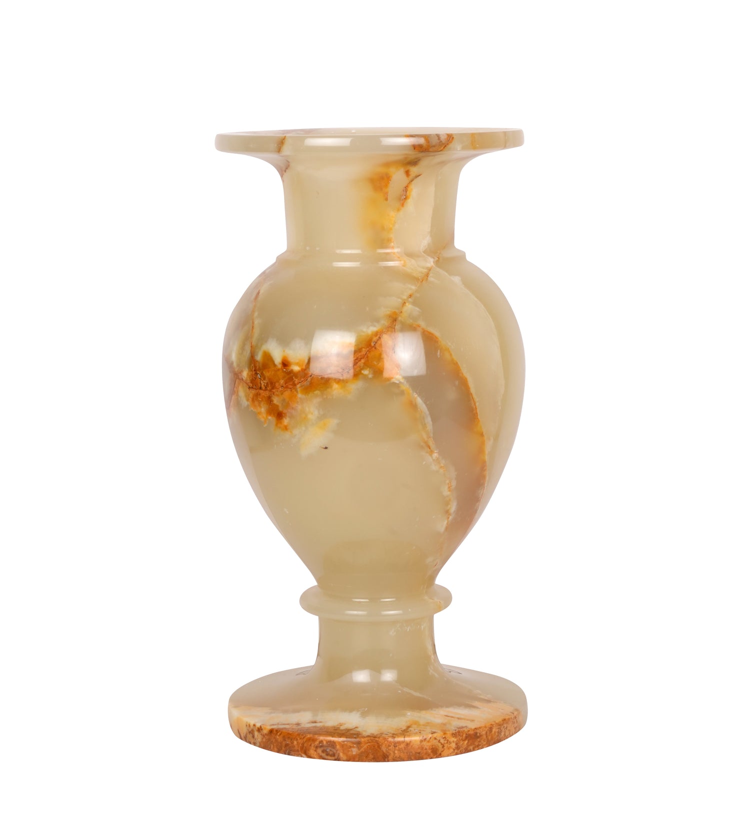Handcrafted Elegant Onyx Marble Vases