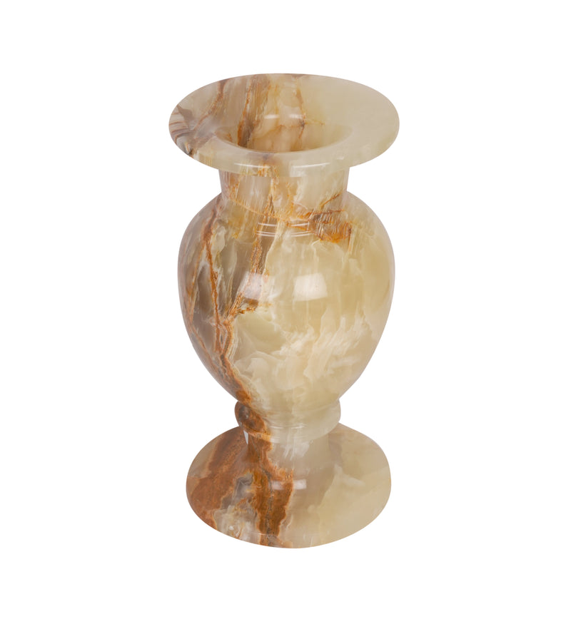 Handcrafted Elegant Onyx Marble Vases