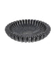 Black Marble Fluted Bowl – A Fusion of Elegance and Function