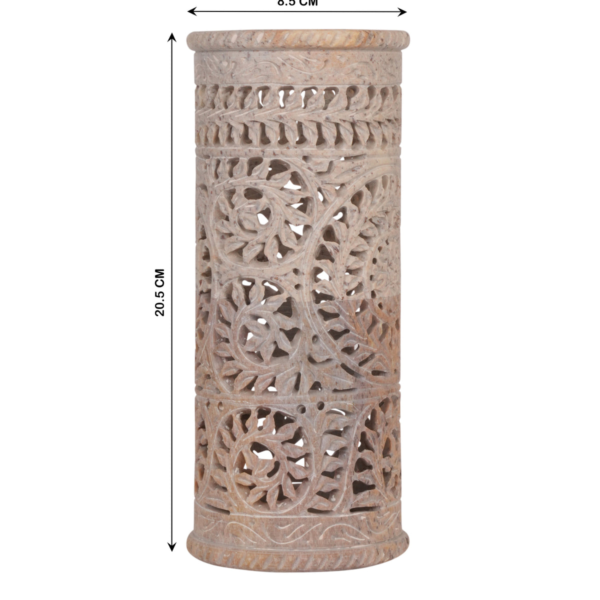 Handcrafted Jali Work Marble Vase