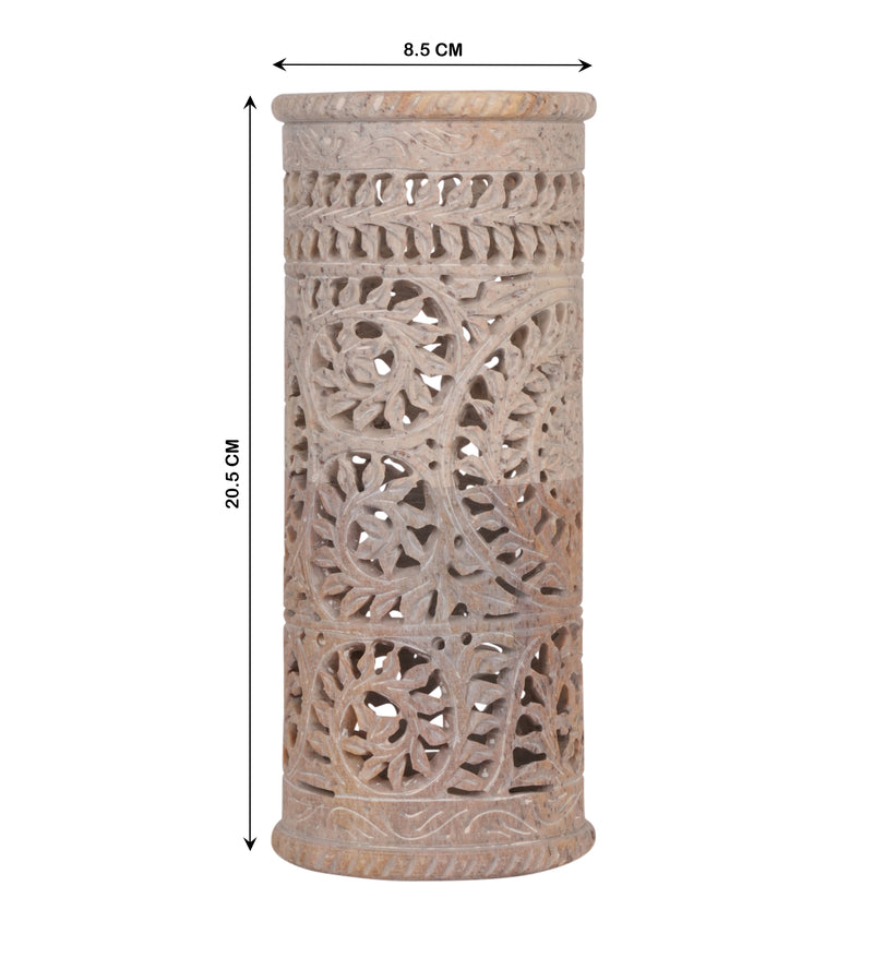 Handcrafted Jali Work Marble Vase