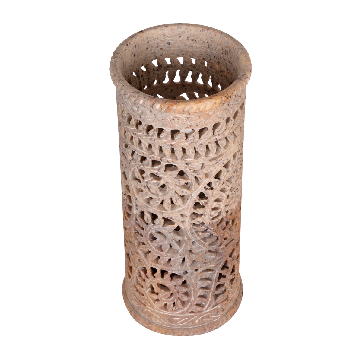 Handcrafted Jali Work Marble Vase