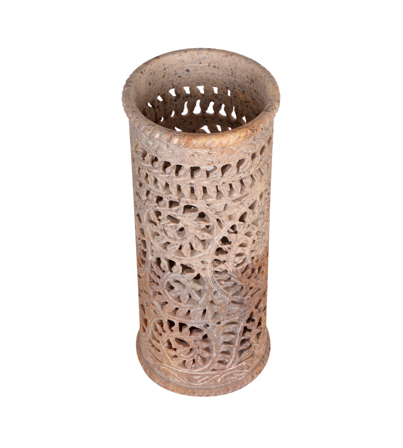 Handcrafted Jali Work Marble Vase