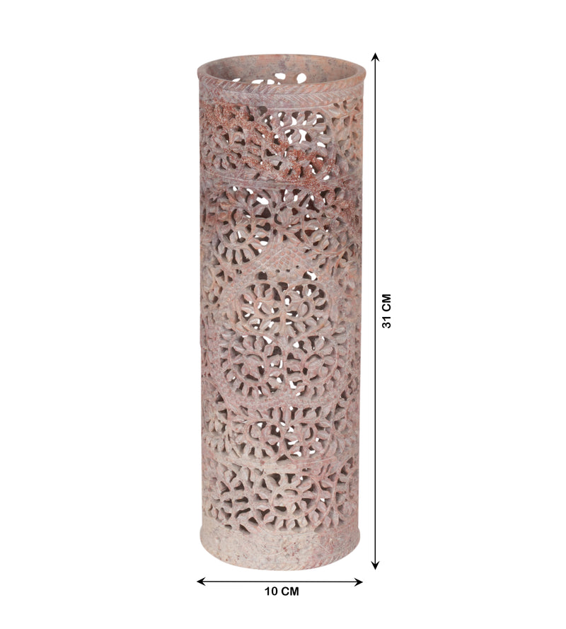 Handcrafted Jali Work Marble Vase
