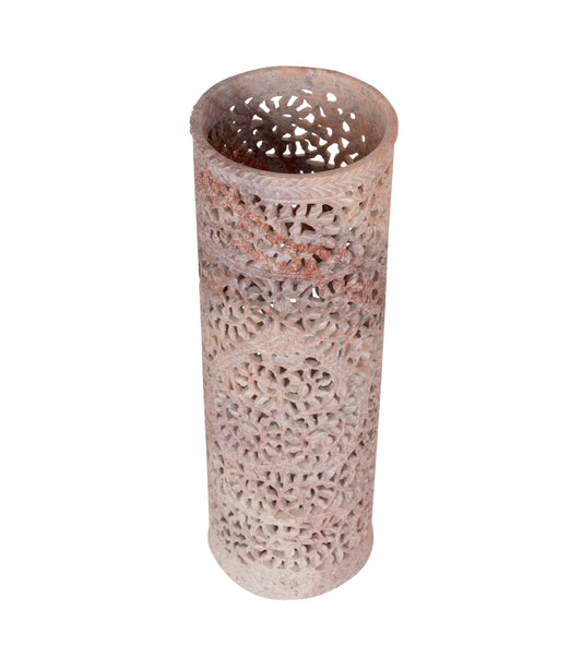Handcrafted Jali Work Marble Vase