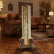 Regal Elephant Jali Work Marble Lamp