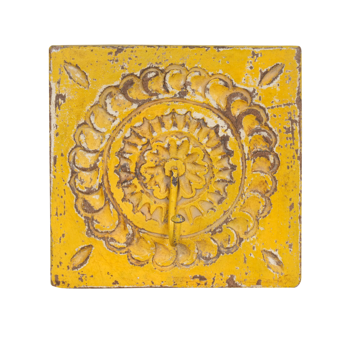 Handcrafted Rajasthani Wooden Wall Hook – Functional Art