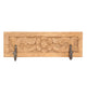 Handcrafted Rajasthani Wooden Wall Hook – Floral Elegance