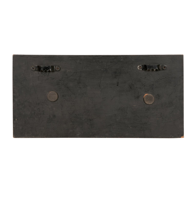 Handcrafted Rajasthani Wooden Wall Hanging – Traditional Painted Design