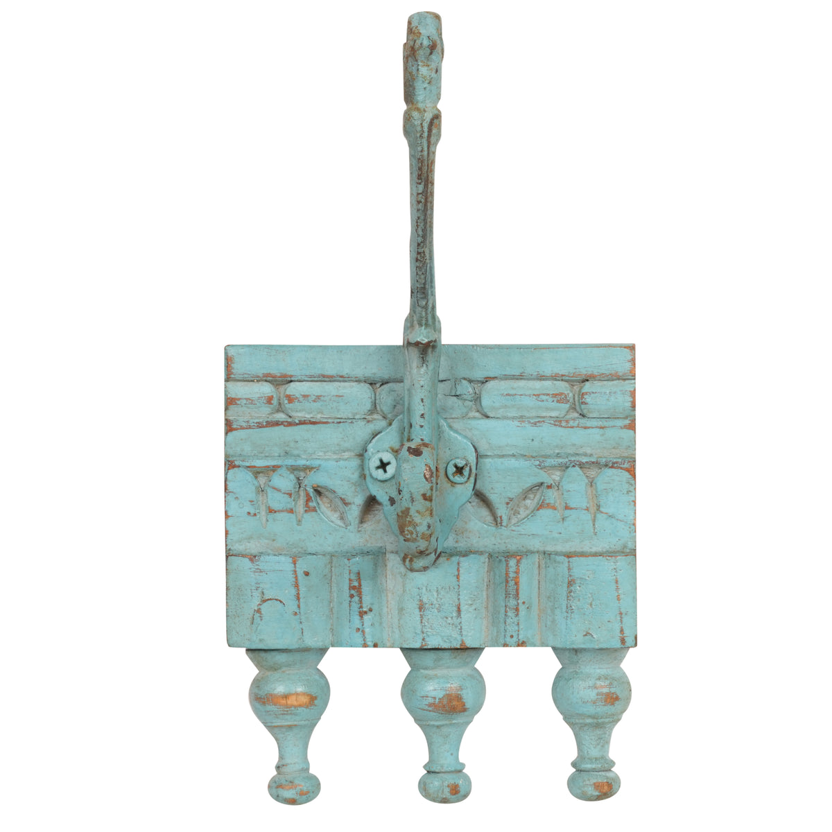 Handcrafted Wooden Wall Hooks – Colorful and Functional Decor